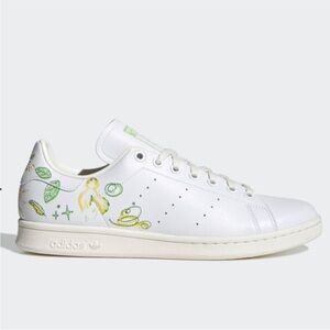 Adidas Disney Stan Smith Tinkerbell Peter Pan Lace Up Sneakers White Size 10